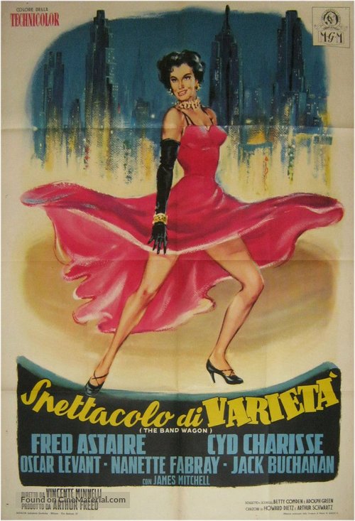 The Band Wagon - Italian Movie Poster