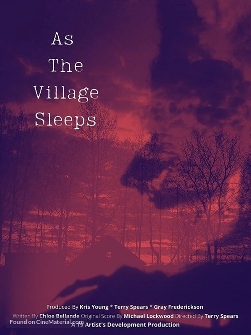 As the Village Sleeps - Movie Poster