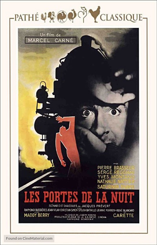 Portes de la nuit, Les - French VHS movie cover