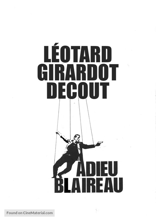 Adieu blaireau - French Movie Poster