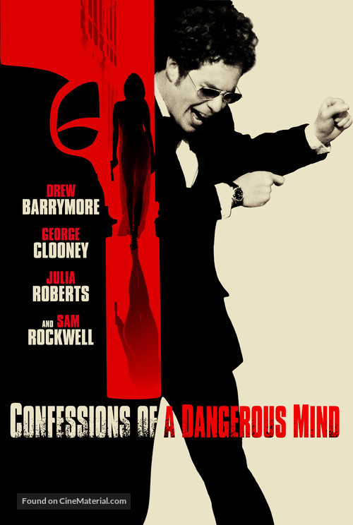 Confessions of a Dangerous Mind - Danish Movie Cover
