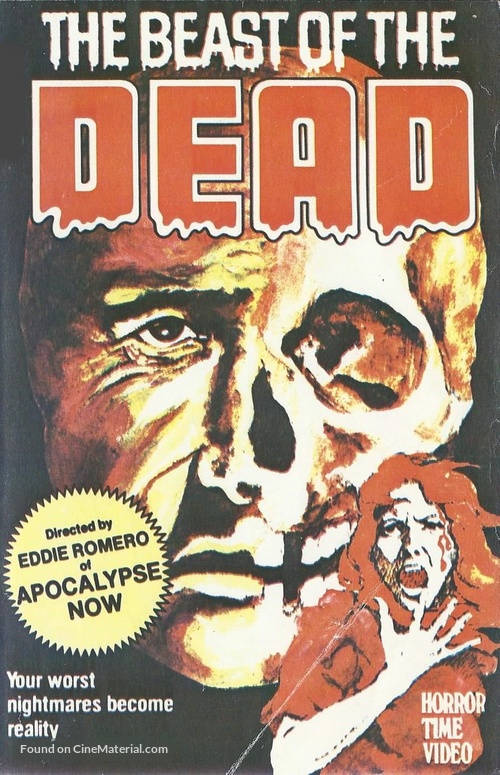 Beast of Blood - British VHS movie cover