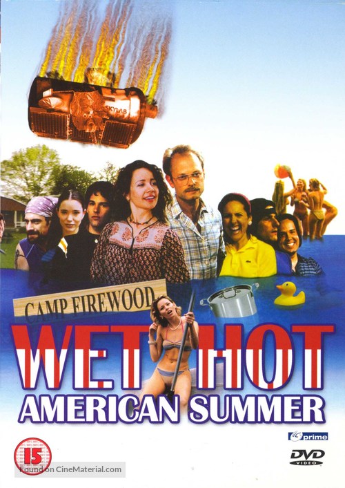 Wet Hot American Summer - British Movie Cover