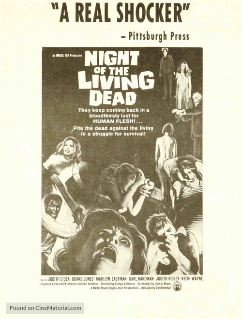 Night of the Living Dead - Movie Poster