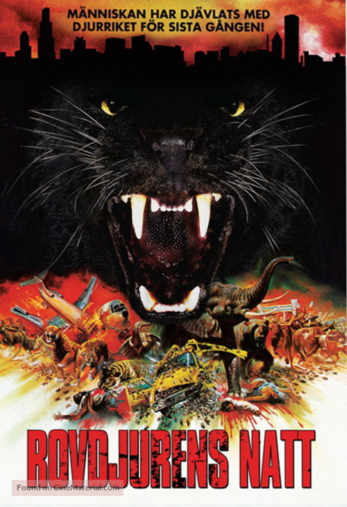 Wild beasts - Belve feroci - Swedish Movie Cover