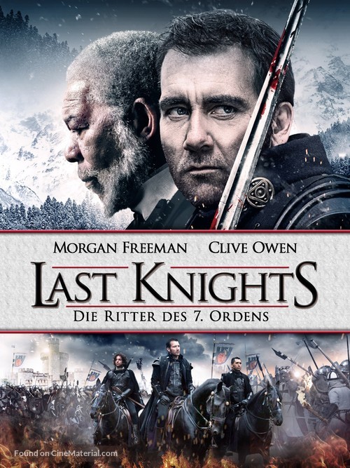 The Last Knights - German Movie Cover
