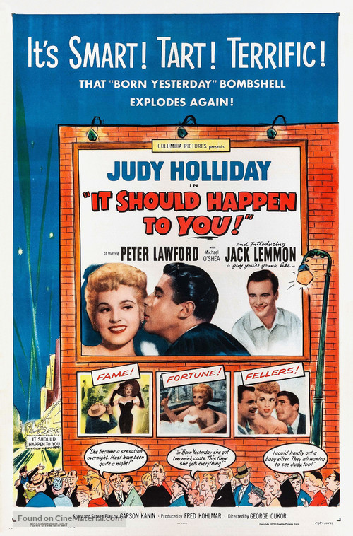 It Should Happen to You - Movie Poster