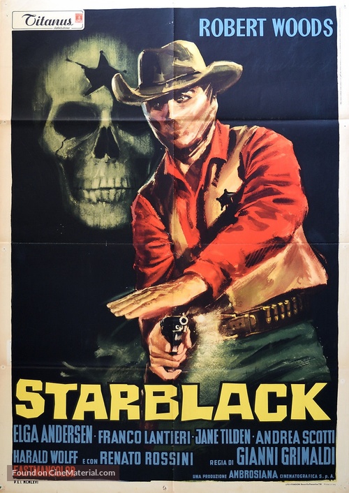 Starblack - Italian Movie Poster