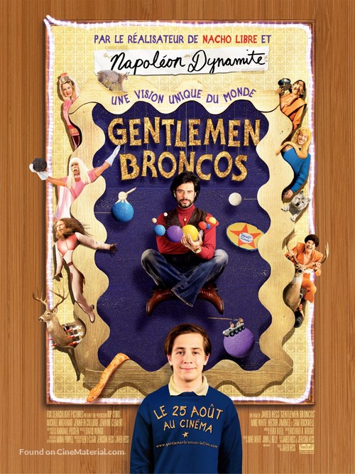 Gentlemen Broncos - French Movie Poster