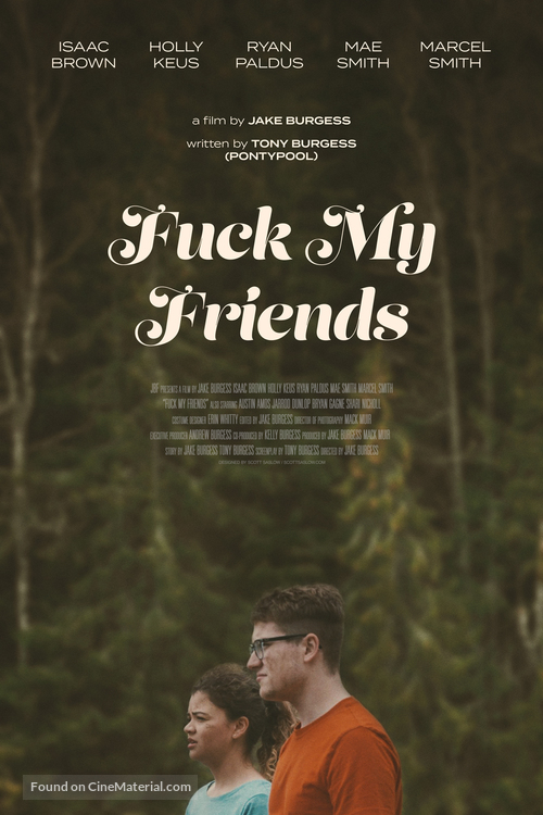 Fuck my Friends - Canadian Movie Poster