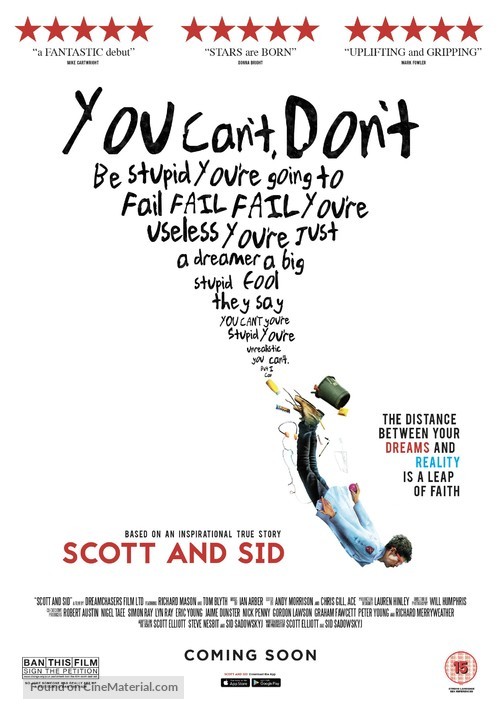 Scott and Sid - British Movie Poster