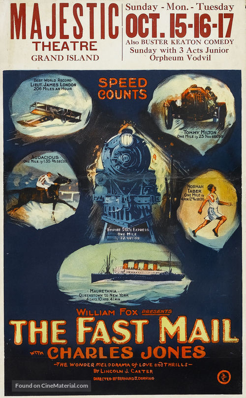 The Fast Mail - Movie Poster