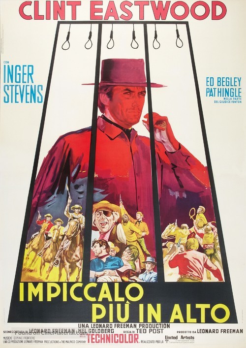 Hang Em High - Italian Movie Poster