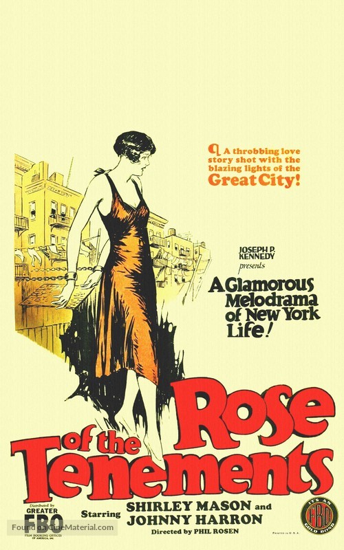 Rose of the Tenements - Movie Poster