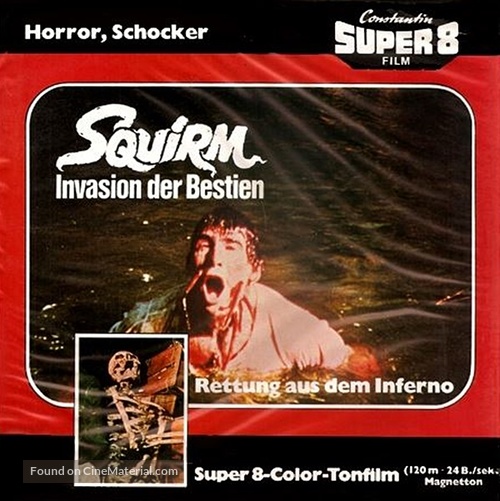 Squirm - German Movie Cover