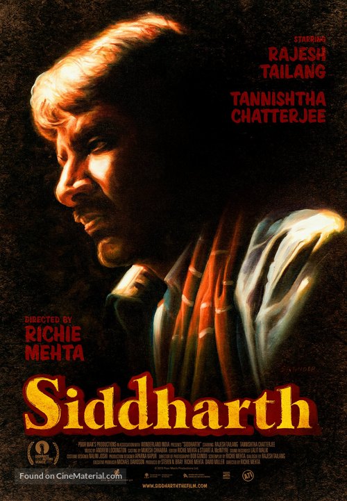 Siddharth - Canadian Movie Poster