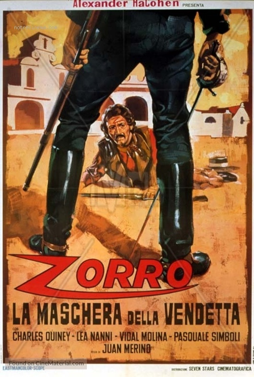 El Zorro de Monterrey - Italian Movie Poster