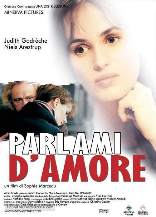 Parlez-moi d&#039;amour - Italian DVD movie cover