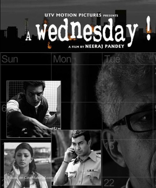 A Wednesday - Indian Movie Poster