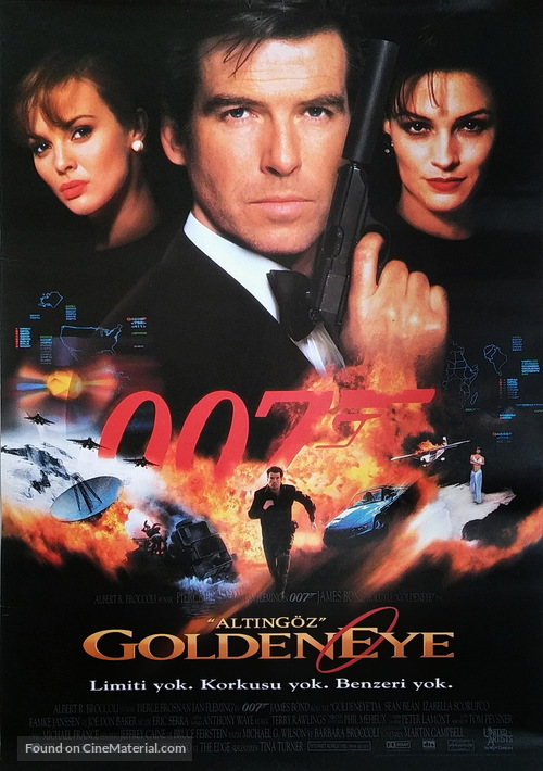 GoldenEye - Turkish Movie Poster