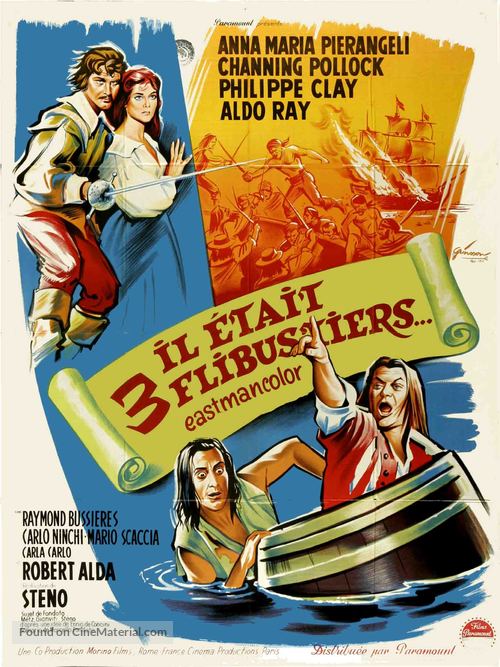 Moschettieri del mare, I - French Movie Poster
