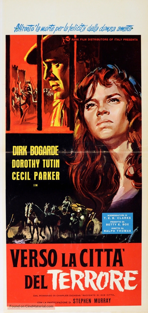 A Tale of Two Cities - Italian Movie Poster