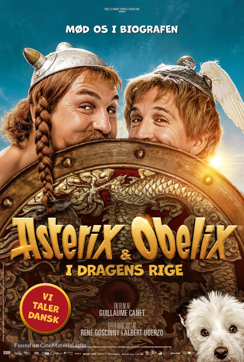 Ast&eacute;rix &amp; Ob&eacute;lix: L&#039;Empire du Milieu - Danish Movie Poster