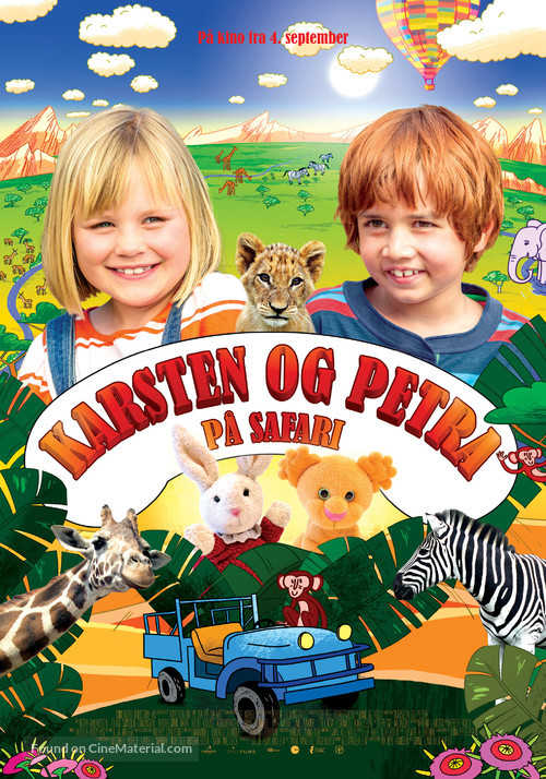 Karsten og Petra p&aring; safari - Norwegian Movie Poster