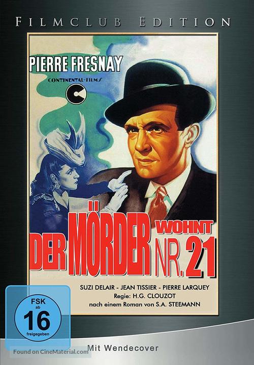 L&#039;assassin habite... au 21 - German DVD movie cover