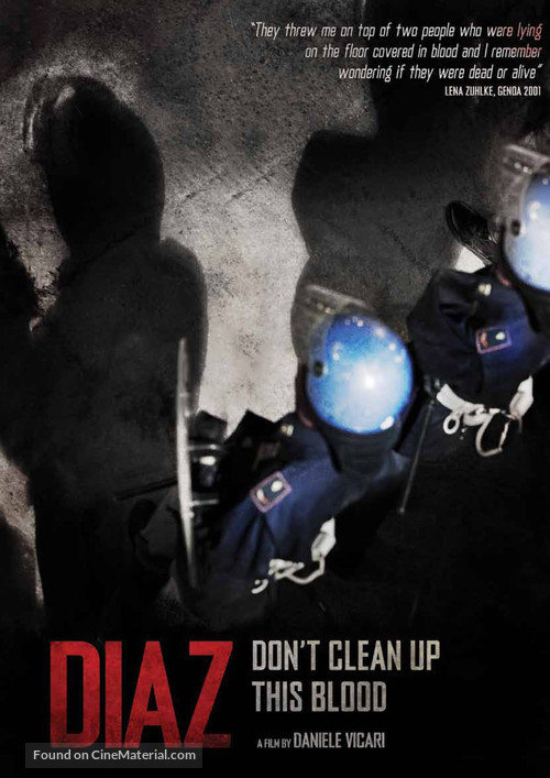 Diaz: Don&#039;t Clean Up This Blood - DVD movie cover