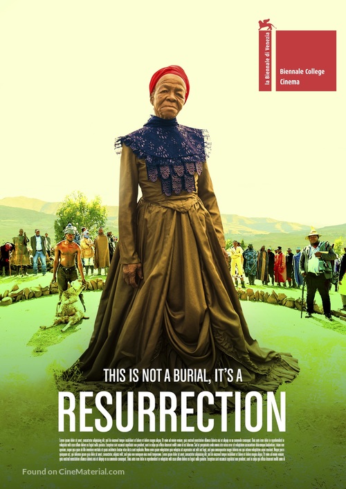 This Is Not a Burial, It&#039;s a Resurrection - South African Movie Poster