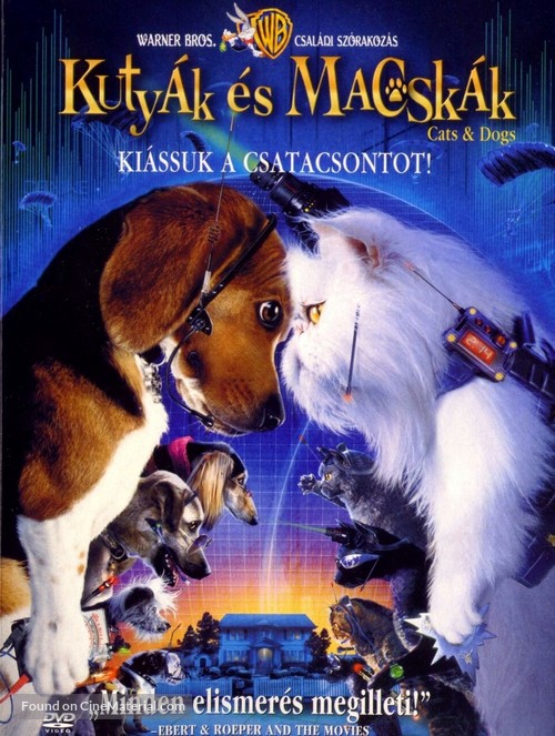 Cats &amp; Dogs - Hungarian Movie Cover