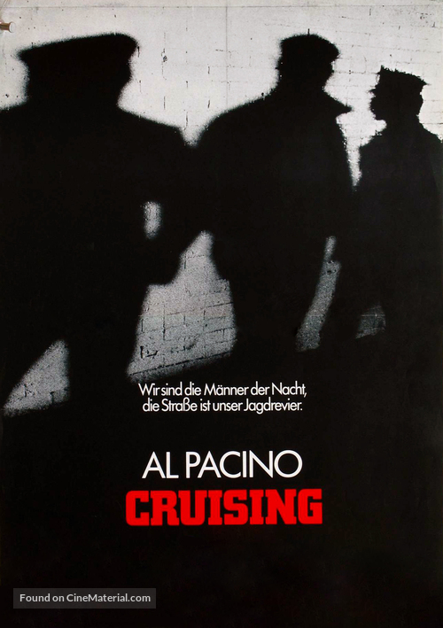 Cruising - German Movie Poster