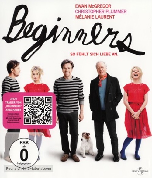 Beginners - German Blu-Ray movie cover