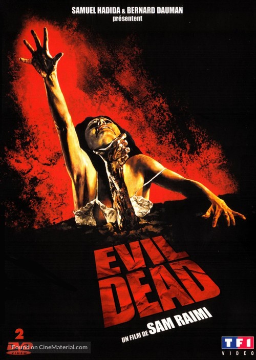 The Evil Dead - French DVD movie cover
