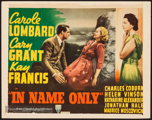 In Name Only - Movie Poster