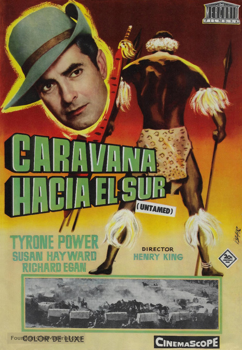 Untamed - Spanish Movie Poster