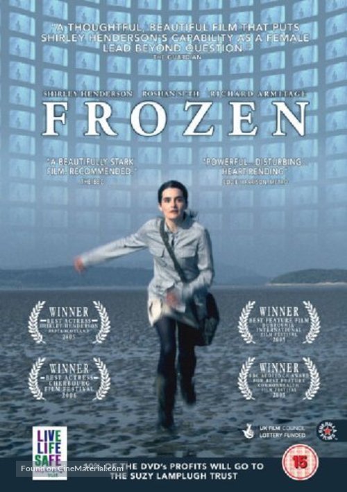 Frozen - British DVD movie cover