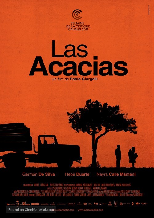 Las acacias - Spanish Movie Poster