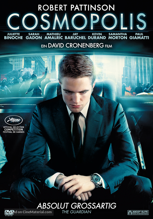 Cosmopolis - Swiss DVD movie cover