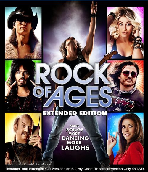 Rock of Ages - Blu-Ray movie cover