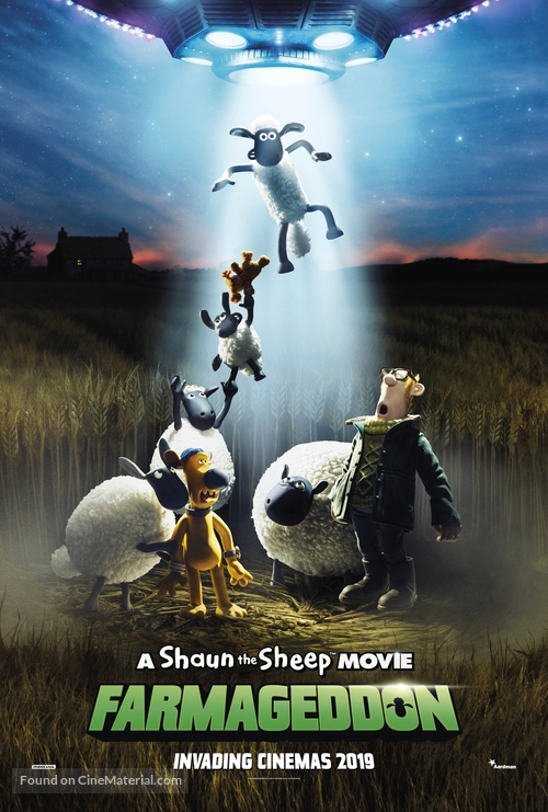 A Shaun the Sheep Movie: Farmageddon - British Movie Poster