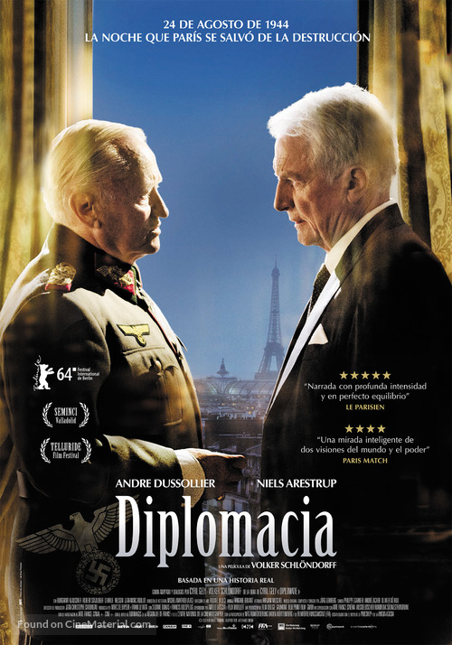 Diplomatie - Spanish Movie Poster