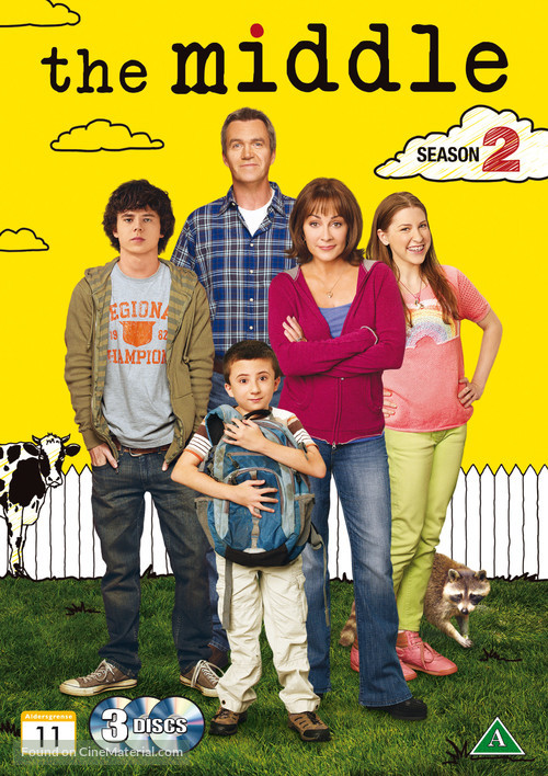 &quot;The Middle&quot; - Danish DVD movie cover