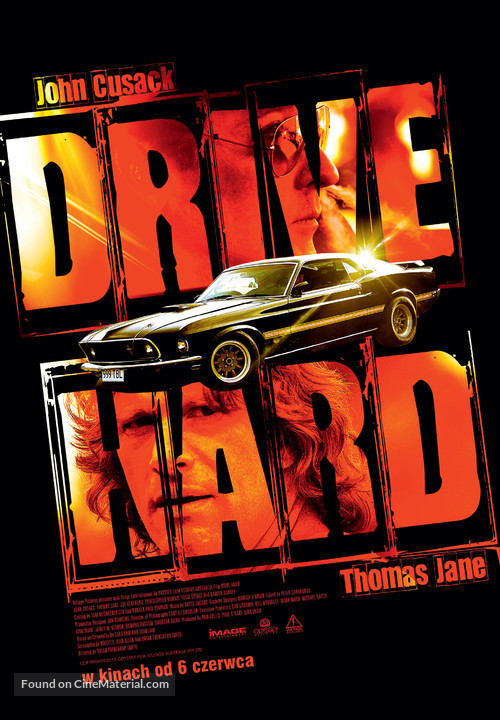 Drive Hard - Polish Movie Poster