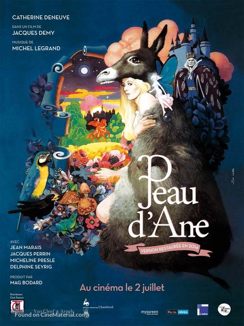 Peau d&#039;&acirc;ne - French Re-release movie poster