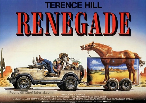 Renegade - German Movie Poster