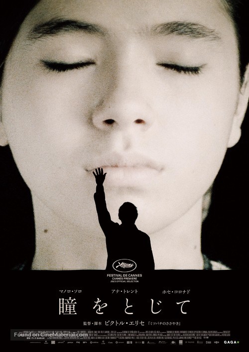 Cerrar los ojos - Japanese Movie Poster