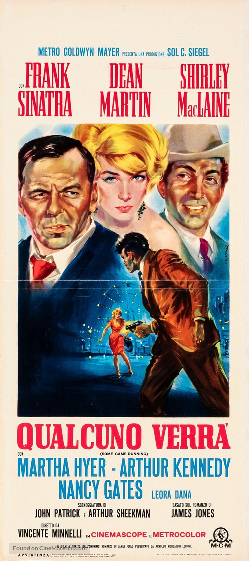 Some Came Running - Italian Movie Poster