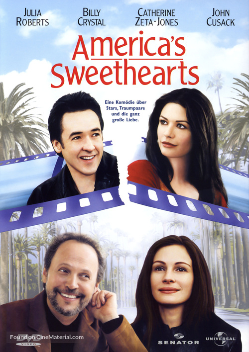 America&#039;s Sweethearts - German DVD movie cover